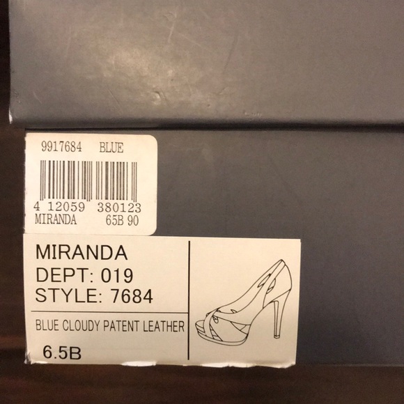 H by Halston Miranda Patent Leather Heels-Size:6.5 - Picture 5 of 5